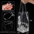 Custom PVC Ice Wine Bag | https://www.bestnamebadges.com