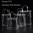 Custom PVC Gift Tote Bags with Handles | https://www.bestnamebadges.com