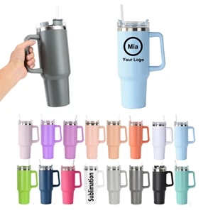 40 Oz. Double Wall  Stainless Steel Tumbler Quencher V1.0