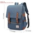 Retro Canvas Fashion Backpack | https://www.bestnamebadges.com