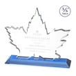 Maple Leaf Award - Sky Blue | https://www.bestnamebadges.com