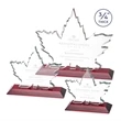 Maple Leaf Award - Red | https://www.bestnamebadges.com