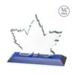 Maple Leaf Award - Blue | https://www.bestnamebadges.com