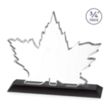 Maple Leaf Award - Black | https://www.bestnamebadges.com