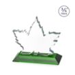 Maple Leaf Award - Green | https://www.bestnamebadges.com