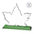 Maple Leaf Award - Green | https://www.bestnamebadges.com