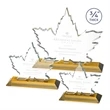 Maple Leaf Award - Amber | https://www.bestnamebadges.com