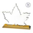 Maple Leaf Award - Amber | https://www.bestnamebadges.com