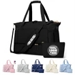 Custom Usb Port Travel Duffel Bag | https://www.bestnamebadges.com