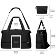Custom Usb Port Travel Duffel Bag | https://www.bestnamebadges.com