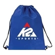 15x18 Cinch Pack rPET Recycled Polyester Drawstring Bag | https://www.bestnamebadges.com