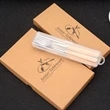 Custom Portable High Quality Wood Handle Cutlery Set | https://www.bestnamebadges.com