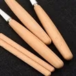 Custom Portable High Quality Wood Handle Cutlery Set | https://www.bestnamebadges.com