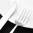 Custom Portable High Quality Wood Handle Cutlery Set | https://www.bestnamebadges.com
