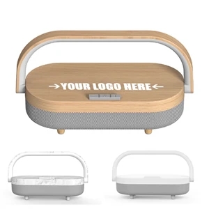Custom Grain Charging Station Music Touch Lamp | https://www.bestnamebadges.com