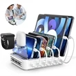 Custom Portable High Quality 6 Port USB Charging Station | https://www.bestnamebadges.com