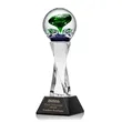 Aquarius Award on Langport Base - Black | https://www.bestnamebadges.com