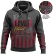 Unisex 310 GSM Interlock Fleece Sublimation Hoodies | https://www.bestnamebadges.com