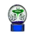 Aquarius Award on Paragon Base - Blue | https://www.bestnamebadges.com