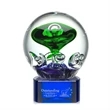 Aquarius Award on Paragon Base - Blue | https://www.bestnamebadges.com