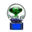 Aquarius Award on Paragon Base - Blue | https://www.bestnamebadges.com