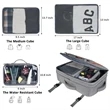 40L Airline Approved Travel Backpacks with 3 Packing Cubes | https://www.bestnamebadges.com