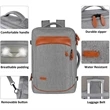 40L Airline Approved Travel Backpacks with 3 Packing Cubes | https://www.bestnamebadges.com