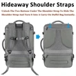 40L Airline Approved Travel Backpacks with 3 Packing Cubes | https://www.bestnamebadges.com