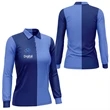 Women's 160 GSM Brushed Milk Silk Sublimation Polo Shirt | https://www.bestnamebadges.com