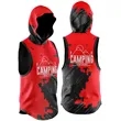 Men's 160 GSM Brushed Milk Silk Sleeveless Pullover Hoodies | https://www.bestnamebadges.com