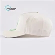 Structured 5 Panel rPET Recycled 100% Polyester Baseball Cap | https://www.bestnamebadges.com