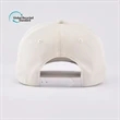 Structured 5 Panel rPET Recycled 100% Polyester Baseball Cap | https://www.bestnamebadges.com