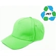 Structured 5 Panel rPET Recycled 100% Polyester Baseball Cap | https://www.bestnamebadges.com