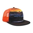 Mesh rPET Recycled Polyester Sublimation Crown Trucker Caps | https://www.bestnamebadges.com