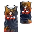 Youth 160 GSM Birdseye Mesh Sleeveless Breathable Tank Top | https://www.bestnamebadges.com