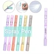 0.16OZ Candy Colored Plastic Ballpoint Pen With Spray Head | https://www.bestnamebadges.com