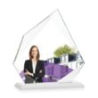 Lexus VividPrint™ Award - White | https://www.bestnamebadges.com