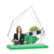 Lexus VividPrint™ Award - Green | https://www.bestnamebadges.com