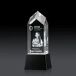 Clarington on Base 3D - Black | https://www.bestnamebadges.com