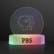 Laser Engraved - Acrylic Light LED Table Decoration | https://www.bestnamebadges.com