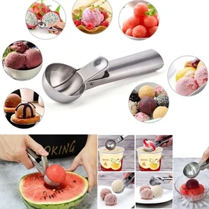 Stainless Steel Ice Cream Scoop with Trigger
