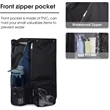 Swim Mesh Beach Drawstring Backpack Bag with Wet Pocket | https://www.bestnamebadges.com