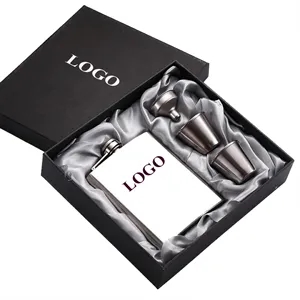 Stainless Steel 7oz Wine Jug Funnel With Two Glass Set