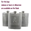 Stainless Steel 7oz Wine Jug Funnel With Two Glass Set | https://www.bestnamebadges.com