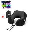 Travel Pillow with Storage Bag and Earplugs | https://www.bestnamebadges.com