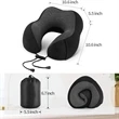 Travel Pillow with Storage Bag and Earplugs | https://www.bestnamebadges.com