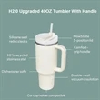 40 OZ Tumbler with Handle | https://www.bestnamebadges.com
