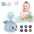 Rechargeable Whale Bath Toy | https://www.bestnamebadges.com