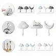 Decorative Sticky Hook Set | https://www.bestnamebadges.com
