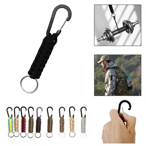 Paracord Keychain with Carabiner